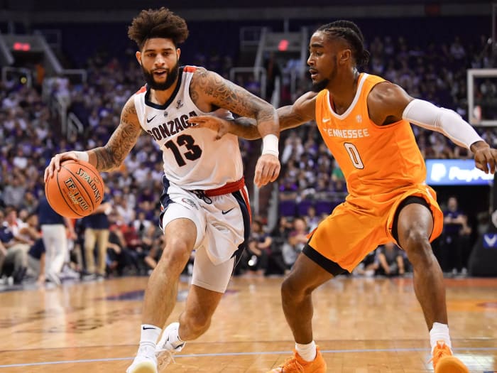Gonzaga's last game against Tennessee came in a 76-73 loss in the 2018 regular season (photo courtesy of The Spokesman Review).